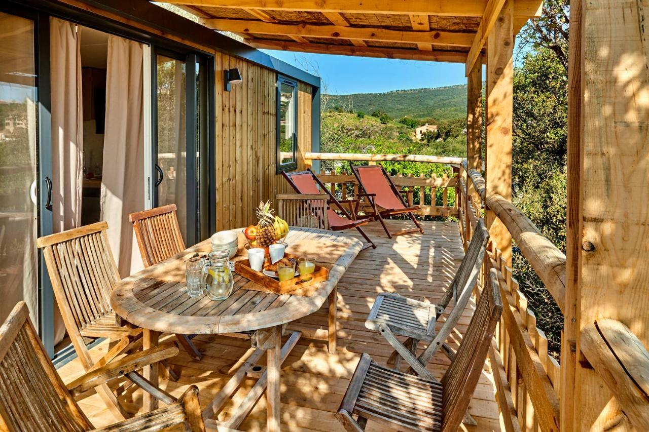 Au Paradis Des Campeurs Лес-Иссамбр Экстерьер фото